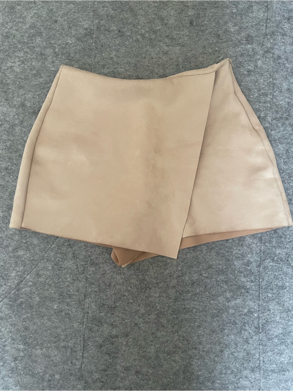 Zara faux suede skirt